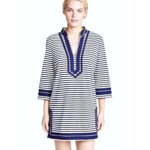 NWT! Tory Burch Striped Terry Tunic